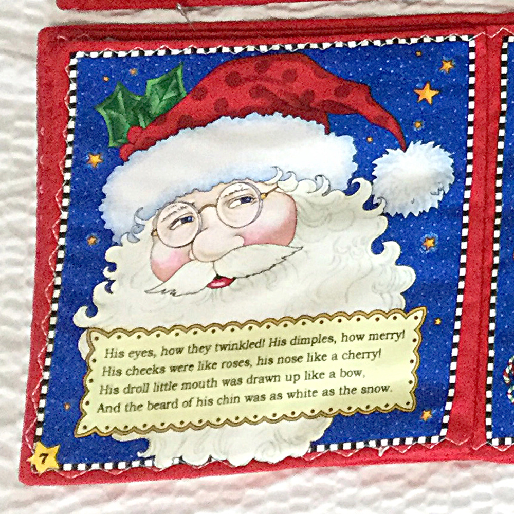 Kohl's Cares Stuffed Santa Claus & Night Before Christmas Book  2020